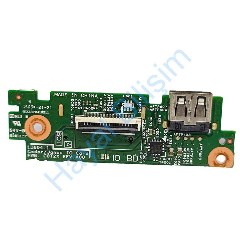 2.EL - Orjinal Dell Inspiron 15-3000 3541 3542 3543 3549 5748 3878 P40F Notebook Usb Kart