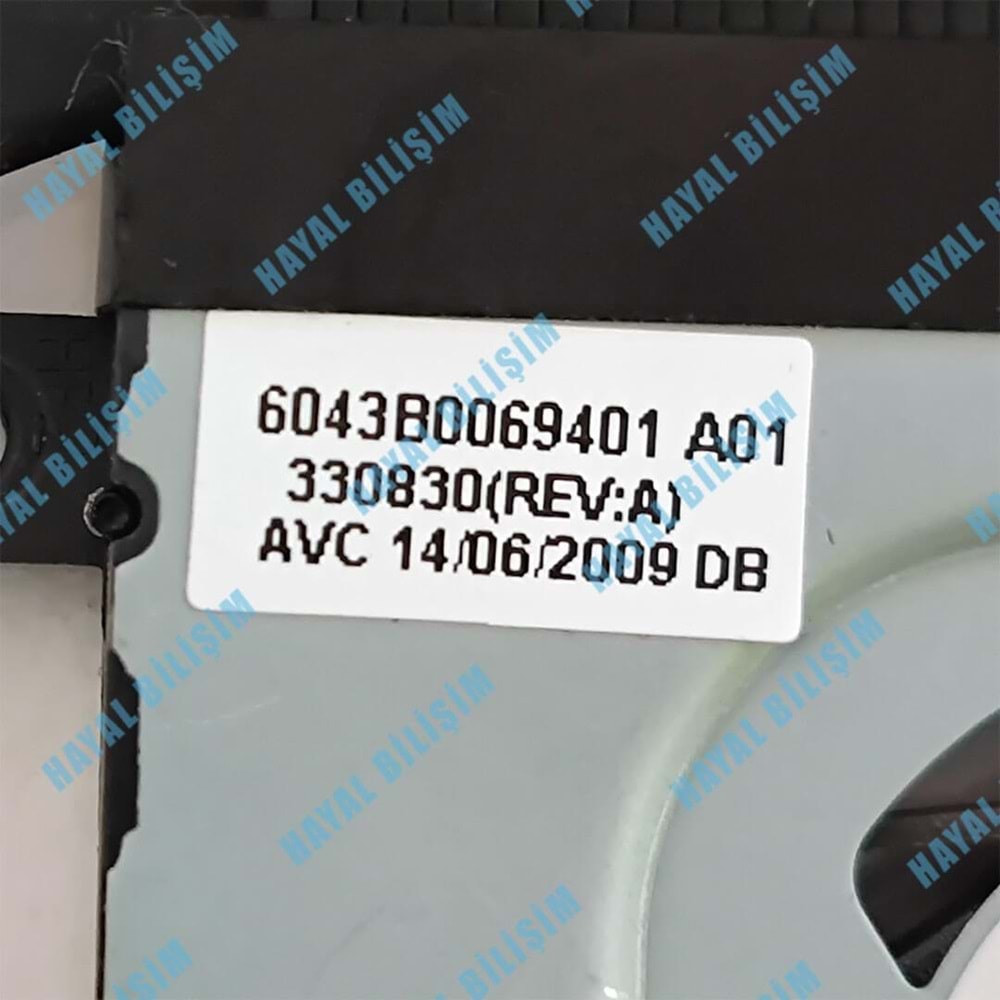 2.EL - Orjinal Acer 3810T 3410T 3810ZT 3810TG Notebook Cpu Fan Bakır Soğutucu