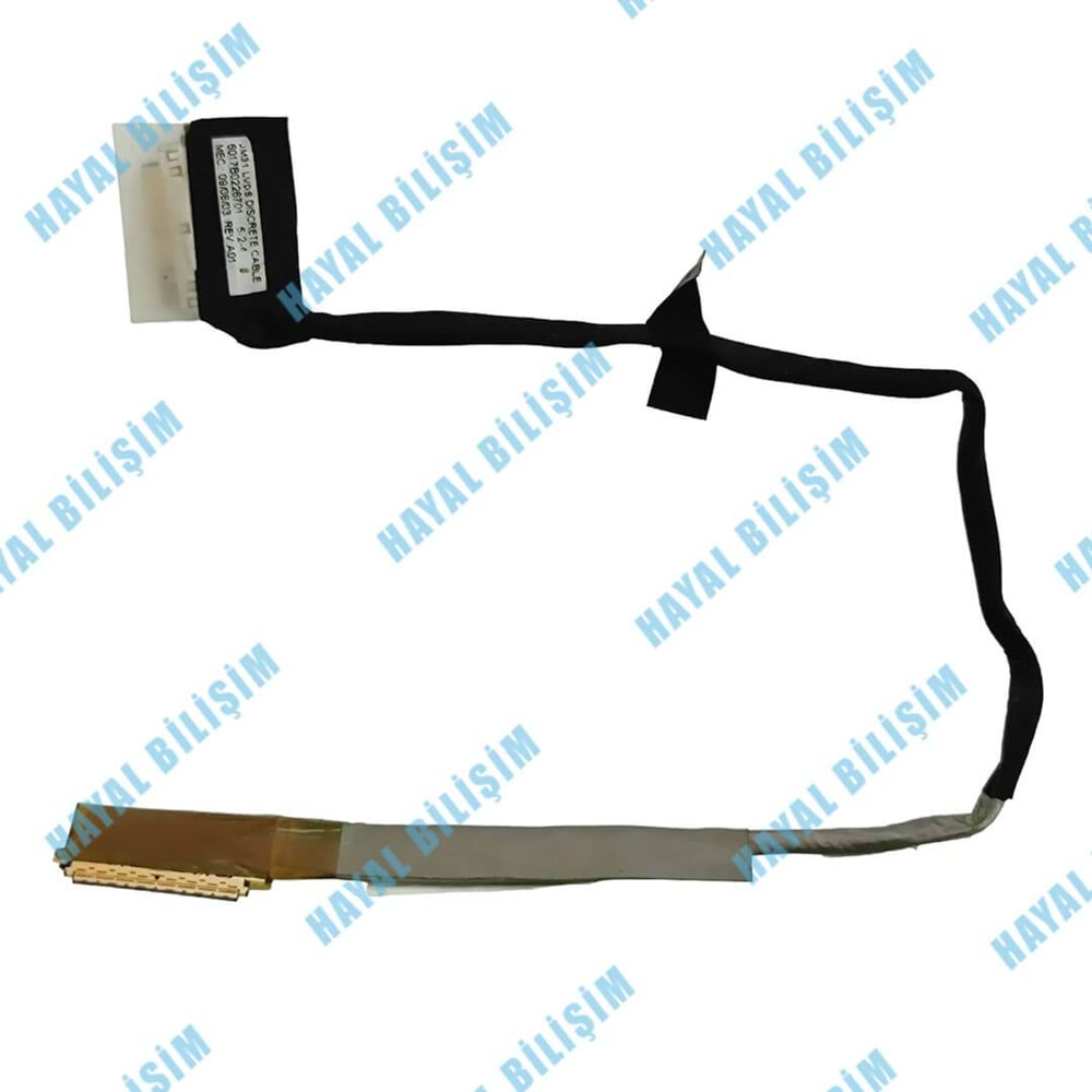 + 2.EL - Orjinal Acer 3810T 3410T 3810ZT 3810TG Notebook Ekran Lcd Data Flex Kablo - 6017B0226701