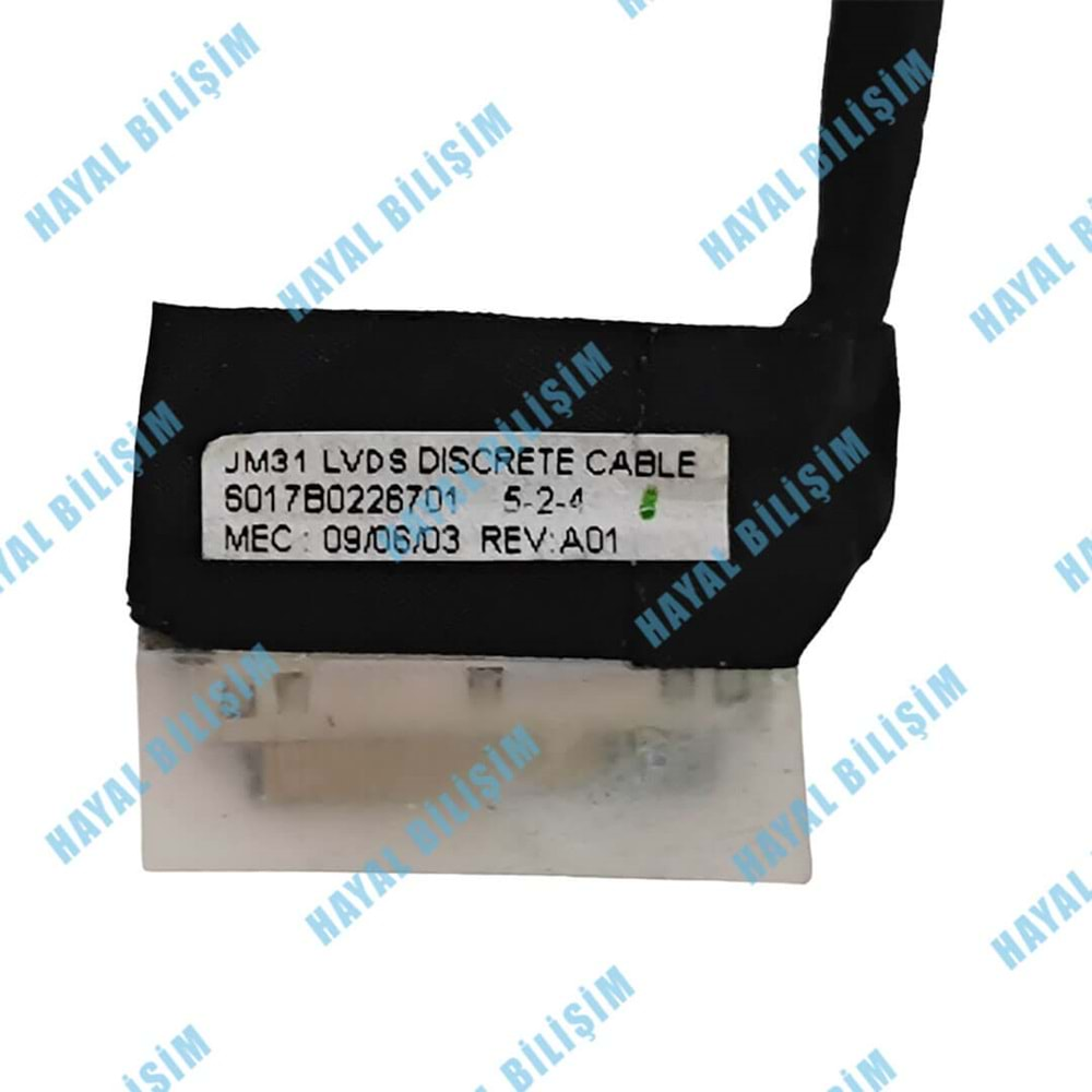 + 2.EL - Orjinal Acer 3810T 3410T 3810ZT 3810TG Notebook Ekran Lcd Data Flex Kablo - 6017B0226701