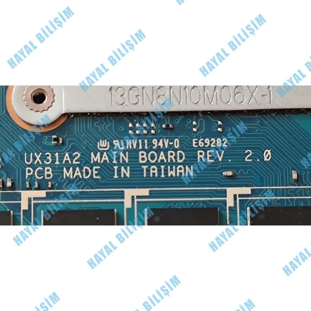 2.EL - Orjinal Asus Ux31 Ux31e Notebook Lvds Ekran Görüntü Data Kablosu HW13HDP101-02