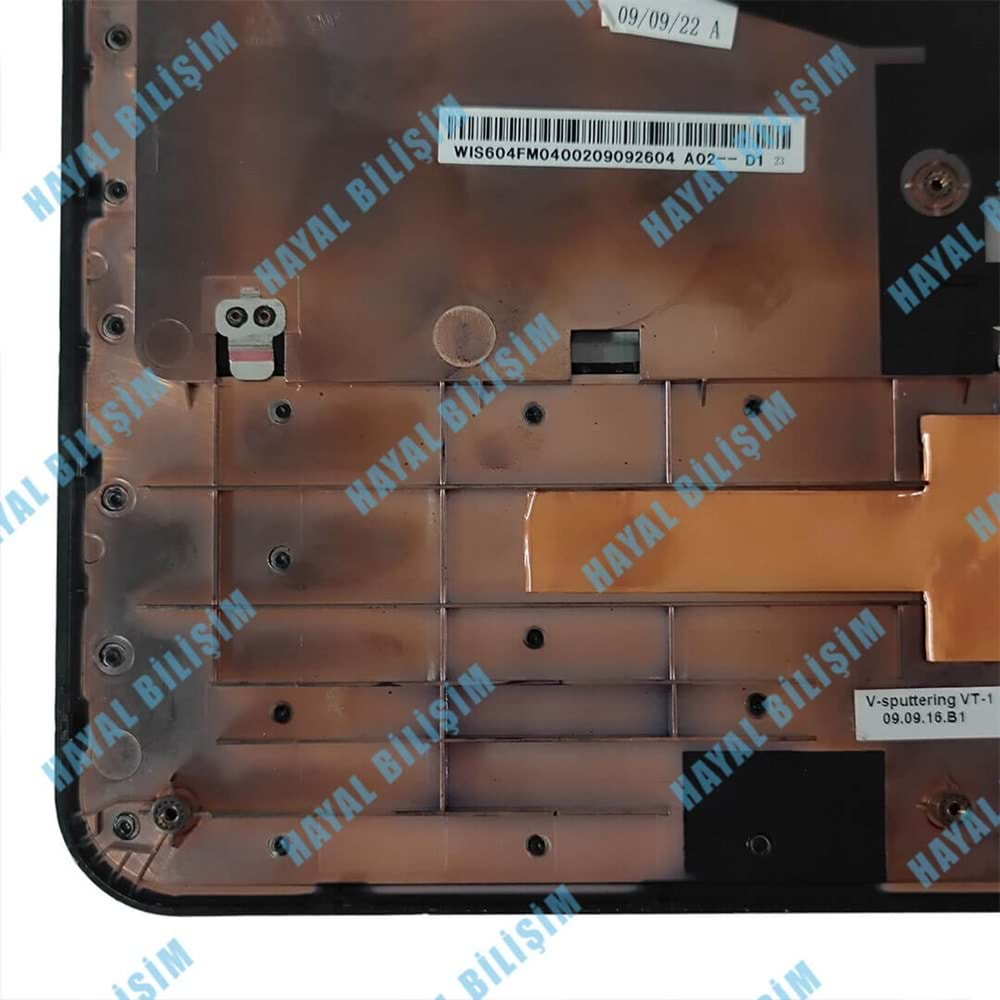 2.EL - Orjinal Packard Bell Easynote TJ65 TJ75 Notebook Üst Kasa - WIS604FM0400