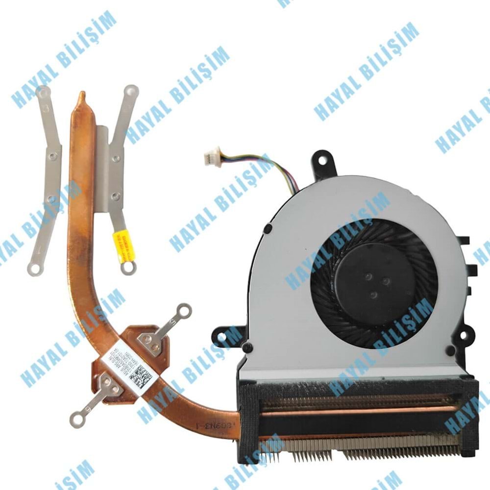 + Orjinal Çıkma 2. El- Asus X302LA X302UA X302UJ X302UV Notebook Cpu Fan Bakır Soğutucu - 13N0-T0A0101