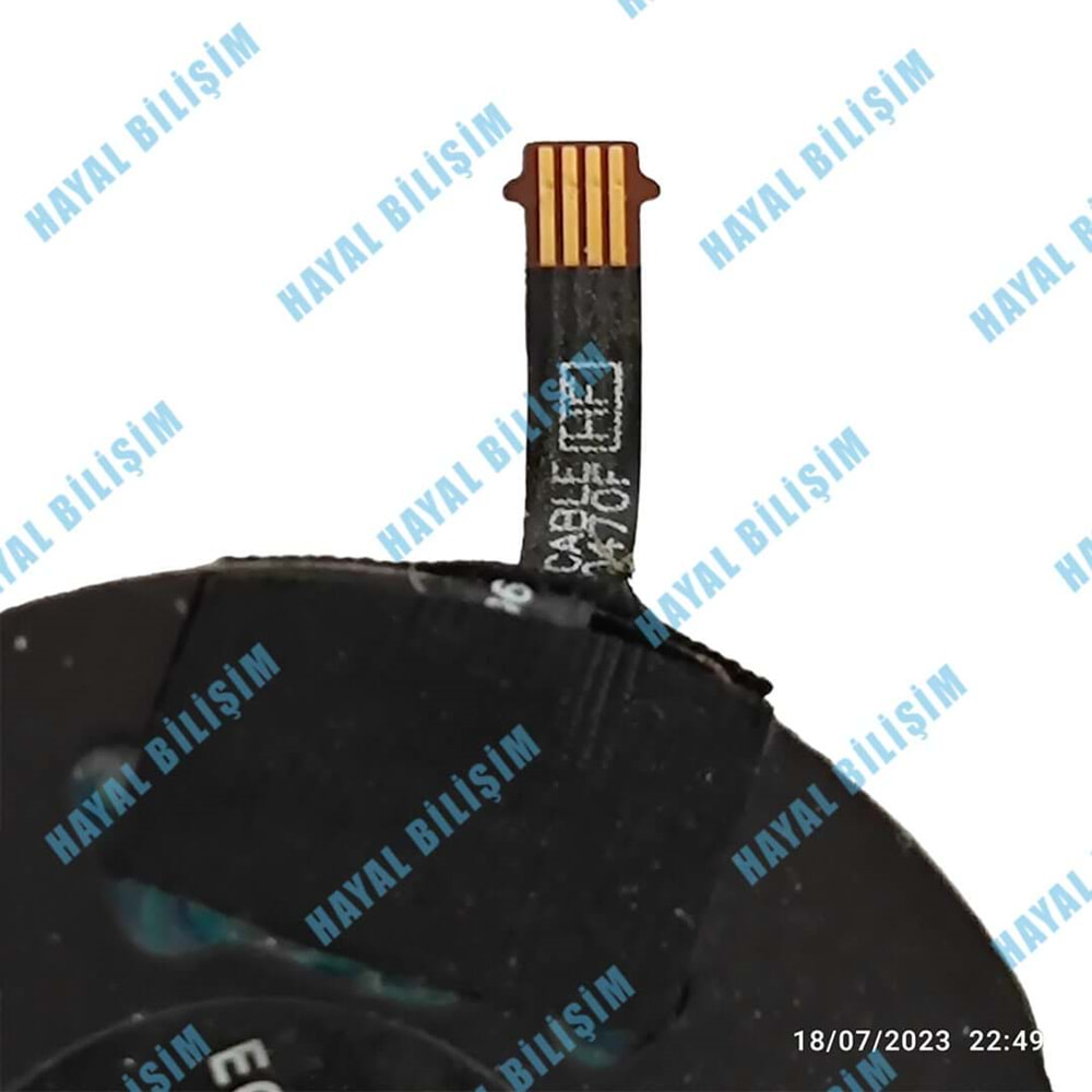 2.EL - Orjinal Lenovo Yoga 3 Pro-1370 Notebook Cpu Fan Bakır Soğutucu - AT0TA001SS0