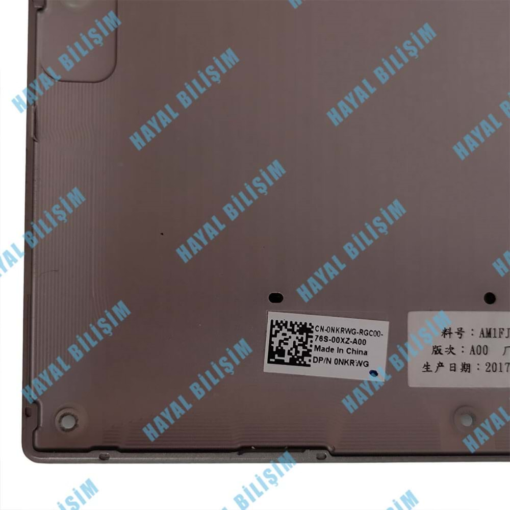 2.EL - Orijinal Dell XPS 13 9343 9350 9360 P54G Notebook Alt Kasa - CN-0NKRWG