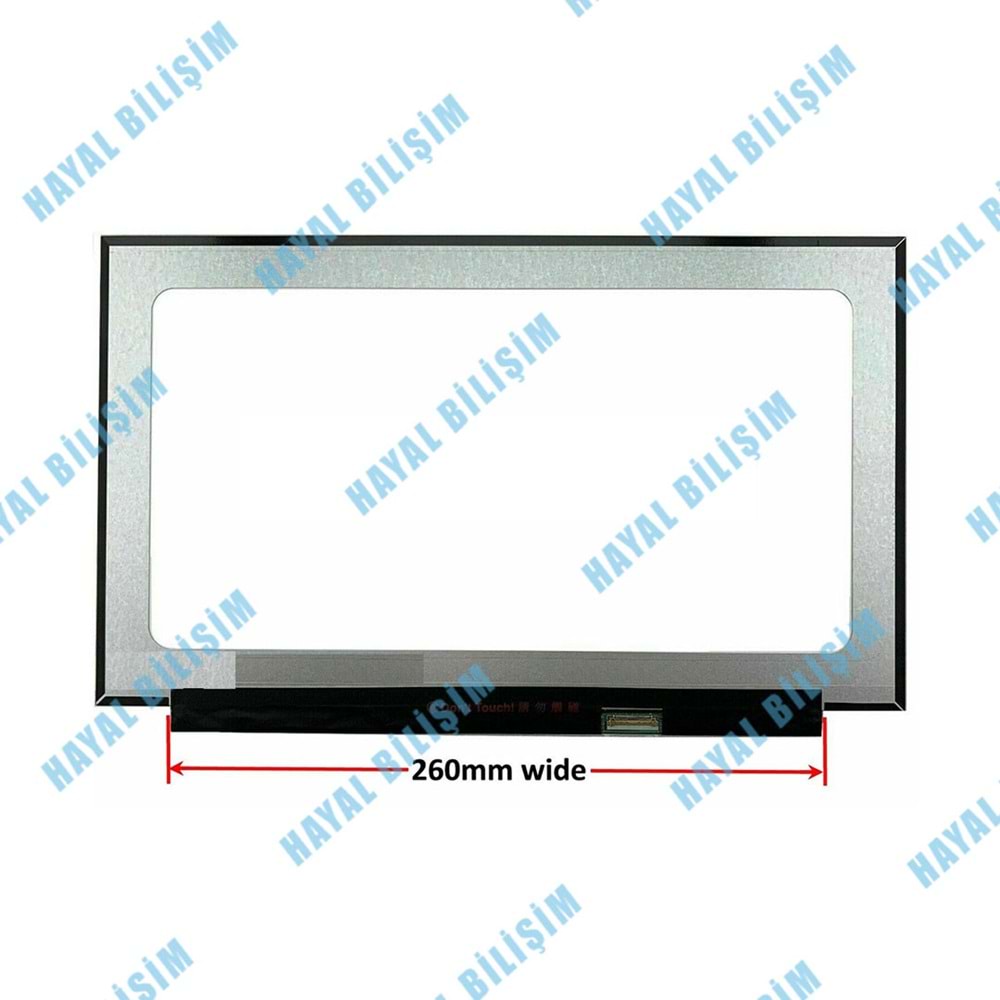 HYL - Boe 15.6 Slim 30 Pin 26mm dar ekran PCB Vidasız Full HD Notebook Lcd Panel - N156HGA-EA3 REV.C3