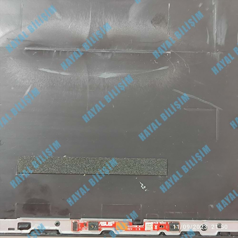 2.EL - Orjinal Asus ROG Strix G531 G531GT G531GW G531GV G531GU Notebook Ekran Arka Kapak Lcd Cover - 13N1-8HA0H11