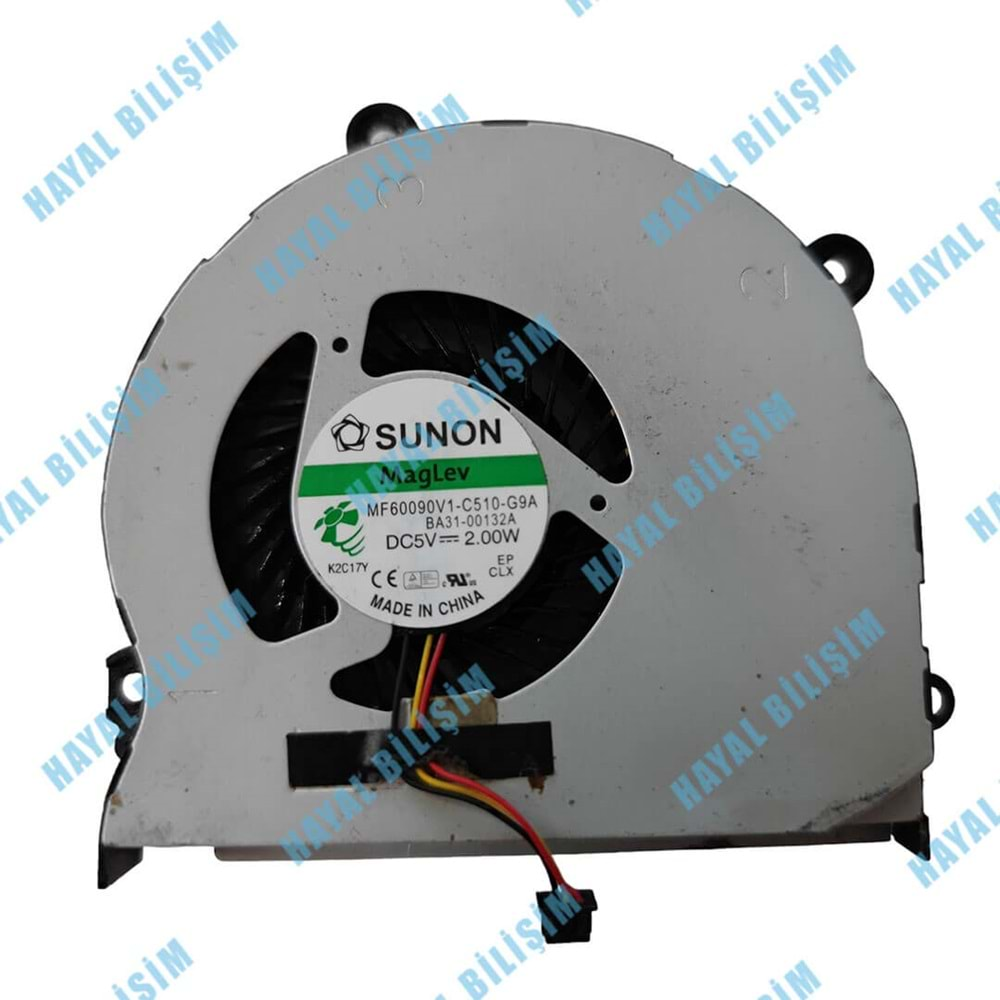 2.EL - Orjinal Samsung NP350E7C NP355E5C NP355V5C NP350V5C NP355E7C NP365E5C Notebook Cpu Fan - DC28000BMS0