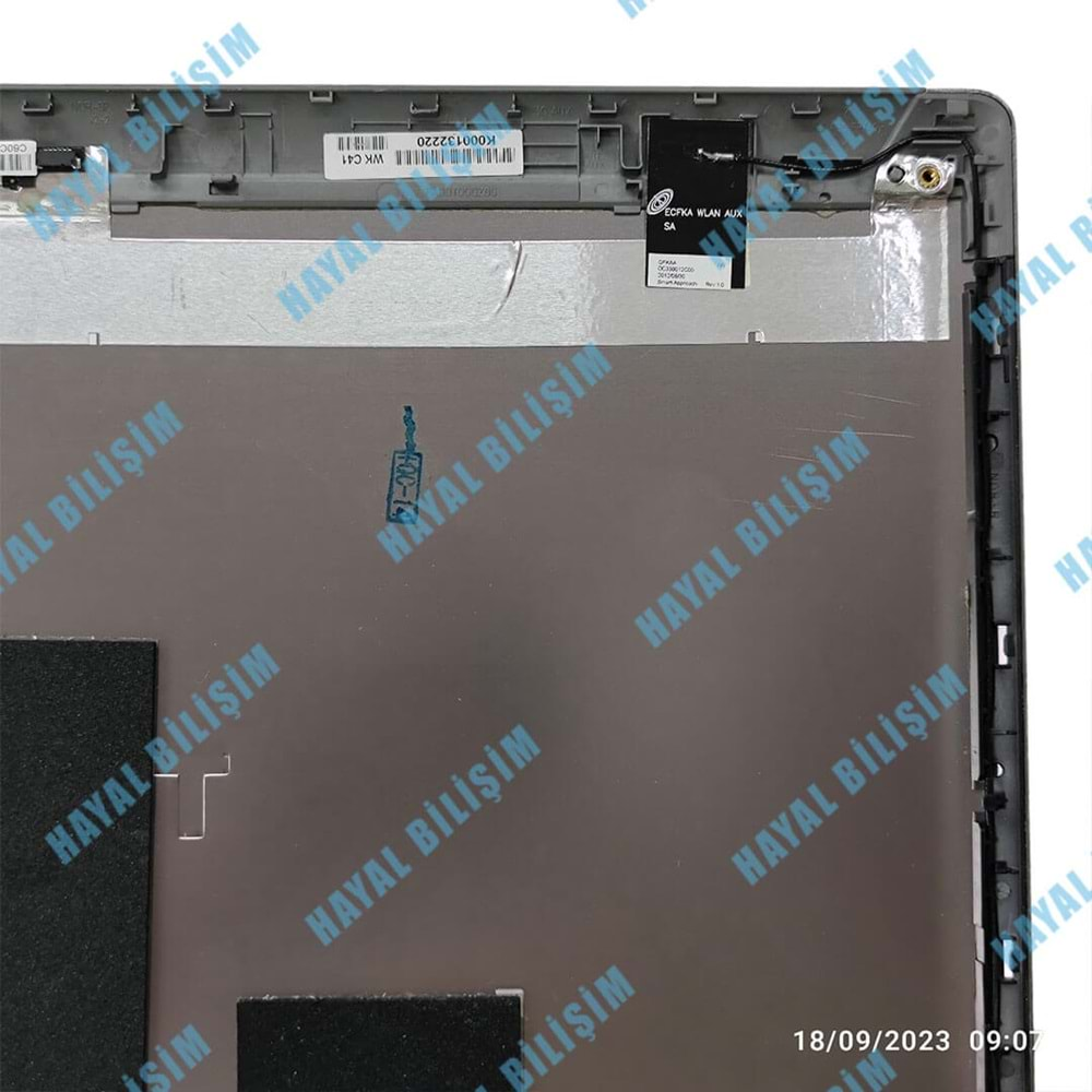 2.EL - Orjinal Toshiba Satellite P850 P855 Notebok Ekran Arka Kapak Lcd Cover - AP0OT000F01