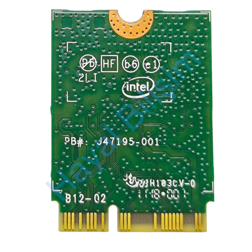 Orjinal Çıkma Intel 9560NGW Wireless-AC 9560 802.11AC WLAN PCI-Express Bluetooth 5.1 Notebook Wifi Ağ Kart