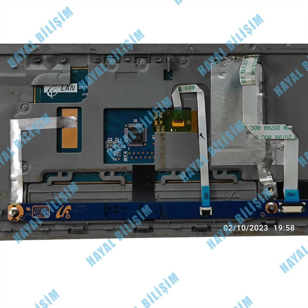 2.EL - Orjinal Samsung NP530U4C NP530U4B Notebook Klavye Üst Kasa - BA75-04039F