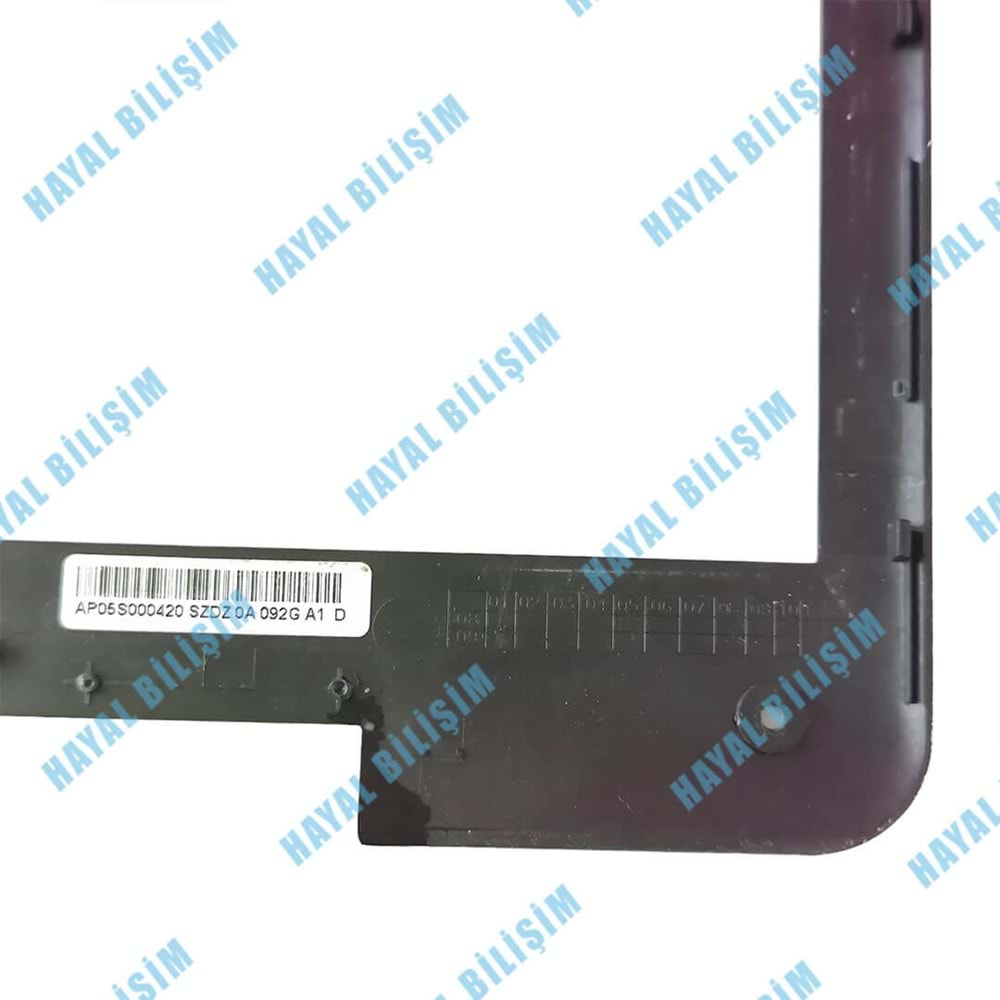 2.EL - Orjinal Toshiba Satellite A350 A350D A355 A355D Notebook Ekran Ön Çerçeve Lcd Bezel - AP05S000420