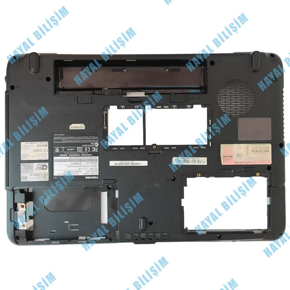 2.EL - Orjinal Toshiba Satellite A350 A350D Notebook Alt Kasa - K000070120