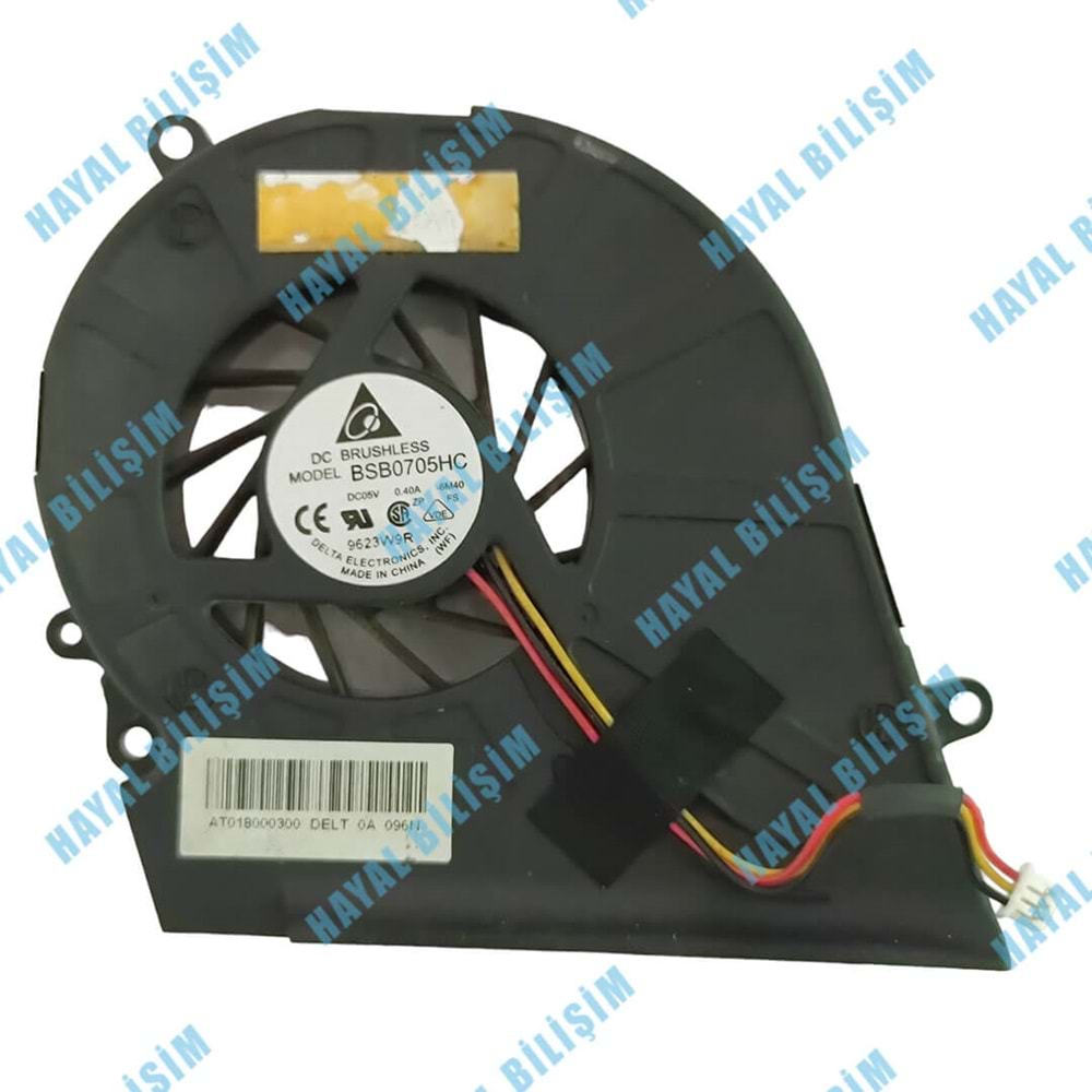 2.EL - Orjinal Toshiba Satellite A200 A350 A350D A355 A355D L450 L450D L455 L455D Notebook Cpu Fan