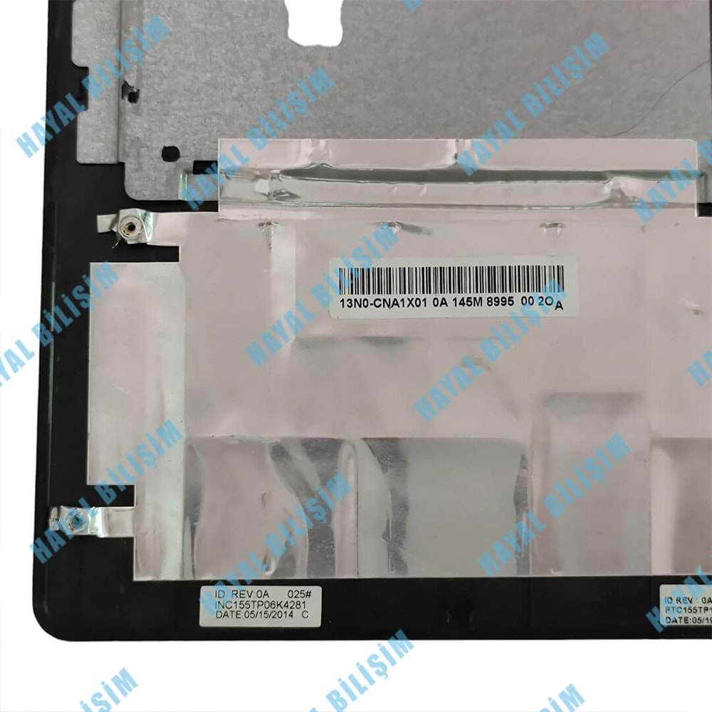 2.EL - Orjinal Casper Nirvana CGU C15 Gümüş Notebook Klavye Üst Kasa