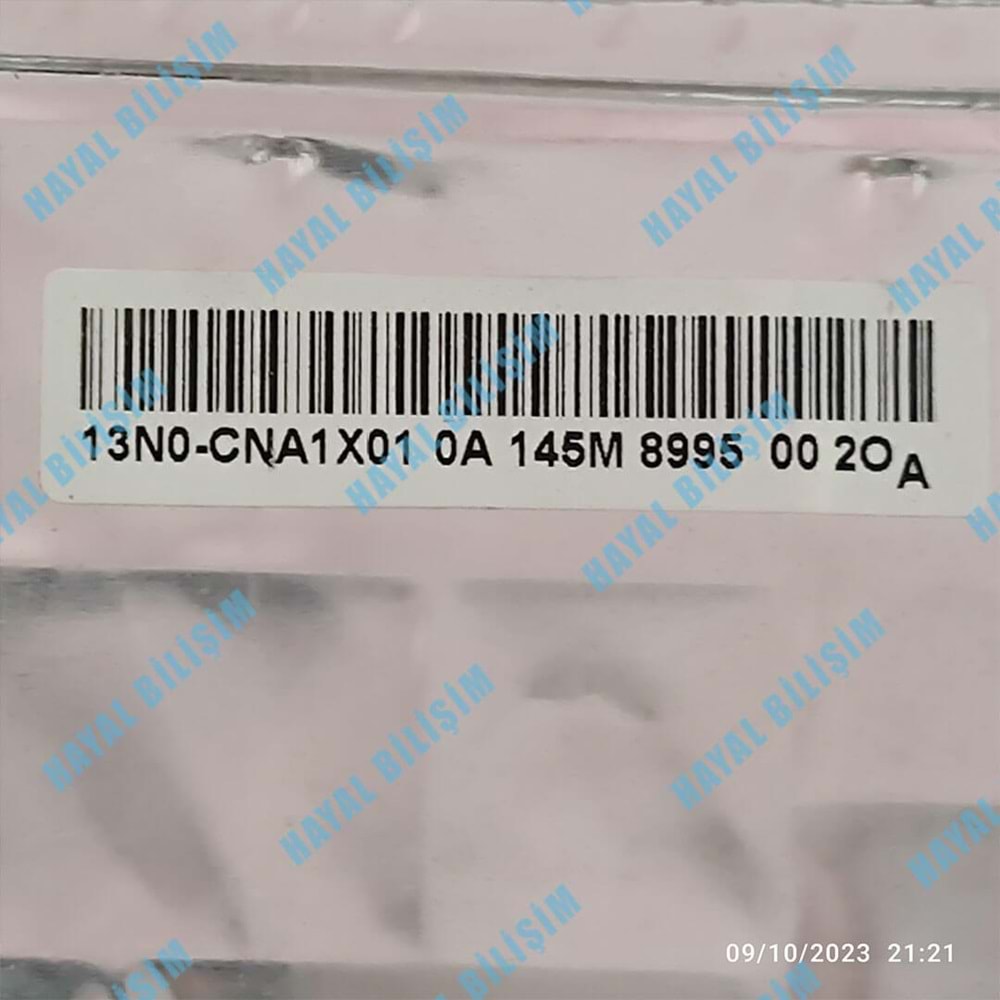 2.EL - Orjinal Casper Nirvana CGU C15 Gümüş Notebook Klavye Üst Kasa