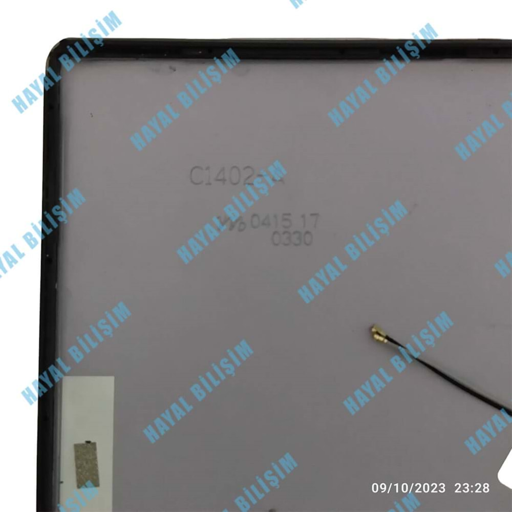 2.EL - Orjinal Casper Nirvana C400 Notebook Ekran Arka Kapak Lcd Cover Menteşe Takımı