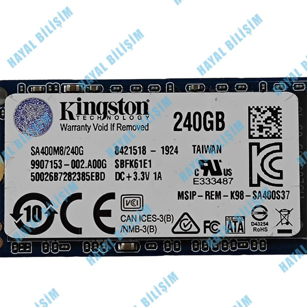 2.EL - Kingston A400 240G Internal SSD M.2 2280 SA400M8/240G Notebook Ssd Hard Drive