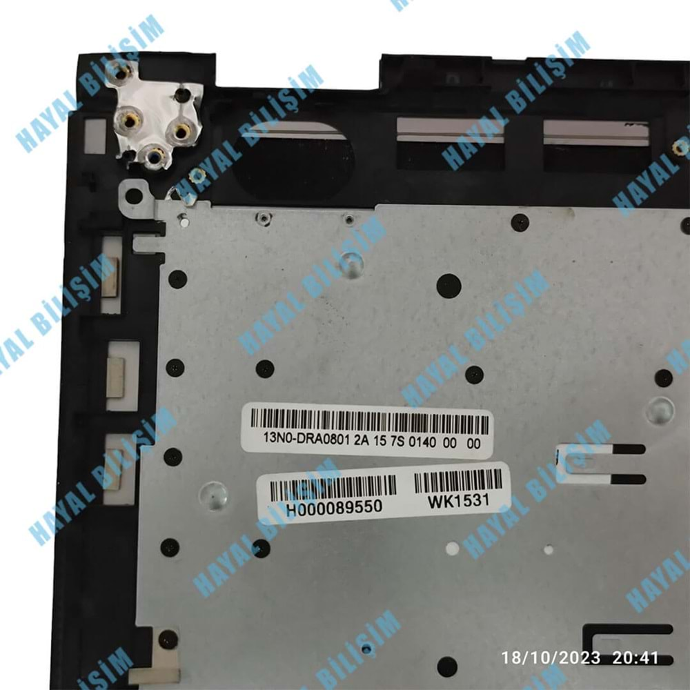 2.EL - Orjinal Toshiba Radius 14 L40W-C-10Q Notebook Işıklı Klavyeli Üst Kasa - H000089550