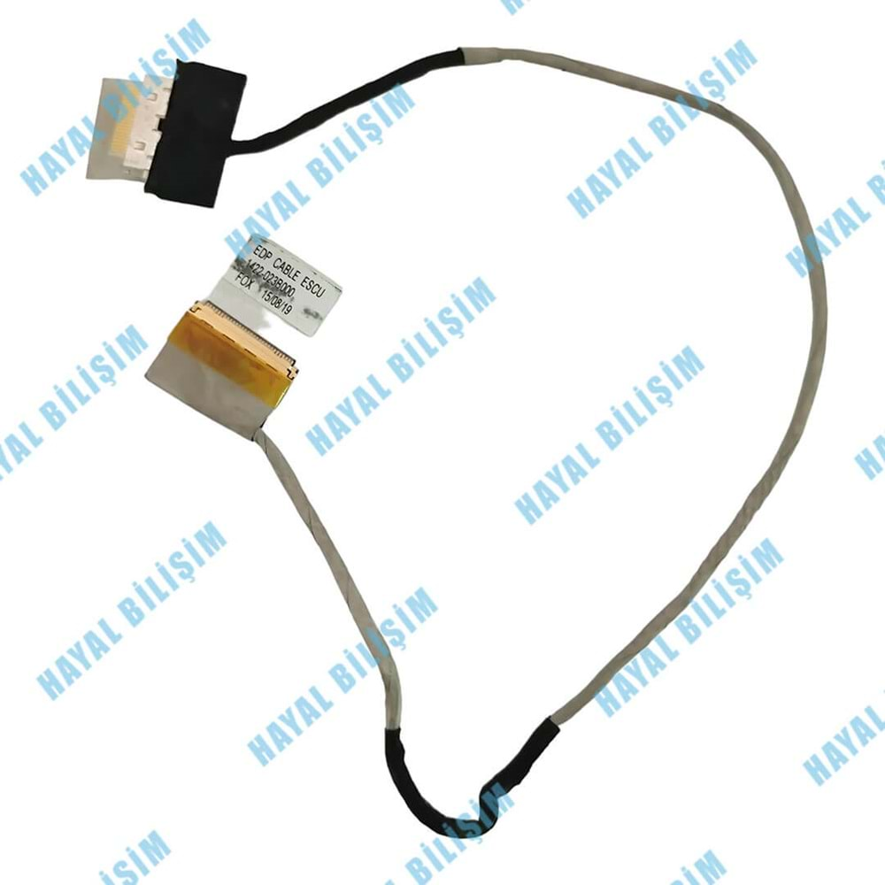 2.EL - Orjinal Toshiba Radius 14 L40W-C-10Q 30 Pin Notebook Ekran Data Flex Kablo - 1422-023B000