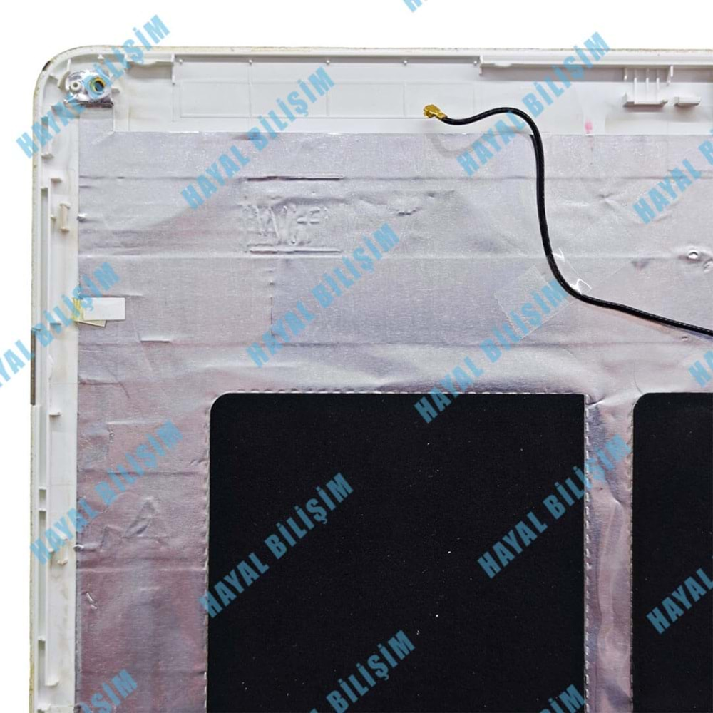 2.EL - Defolu Orjinal Packard Bell TV44HC Q5WS1 Beyaz Notebook Ekran Arka Kasası Lcd Cover - AP0NN000510