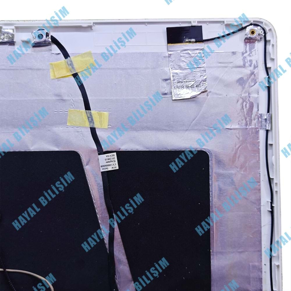 2.EL - Defolu Orjinal Packard Bell TV44HC Q5WS1 Beyaz Notebook Ekran Arka Kasası Lcd Cover - AP0NN000510