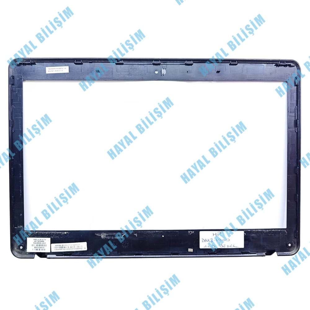 2. EL - Orjinal Hp Pavilion DM3 DM3-1000 Serisi Notebook Ekran Ön Çerçeve Lcd Bezel - 580666-001