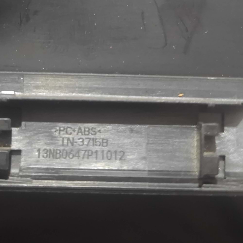 2.EL - Orjinal Asus K555 K555L K555U K555LB K555LN K555UB K555UQ Metal Kahverengi Notebook Ekran Arka Kapak Lcd Cover