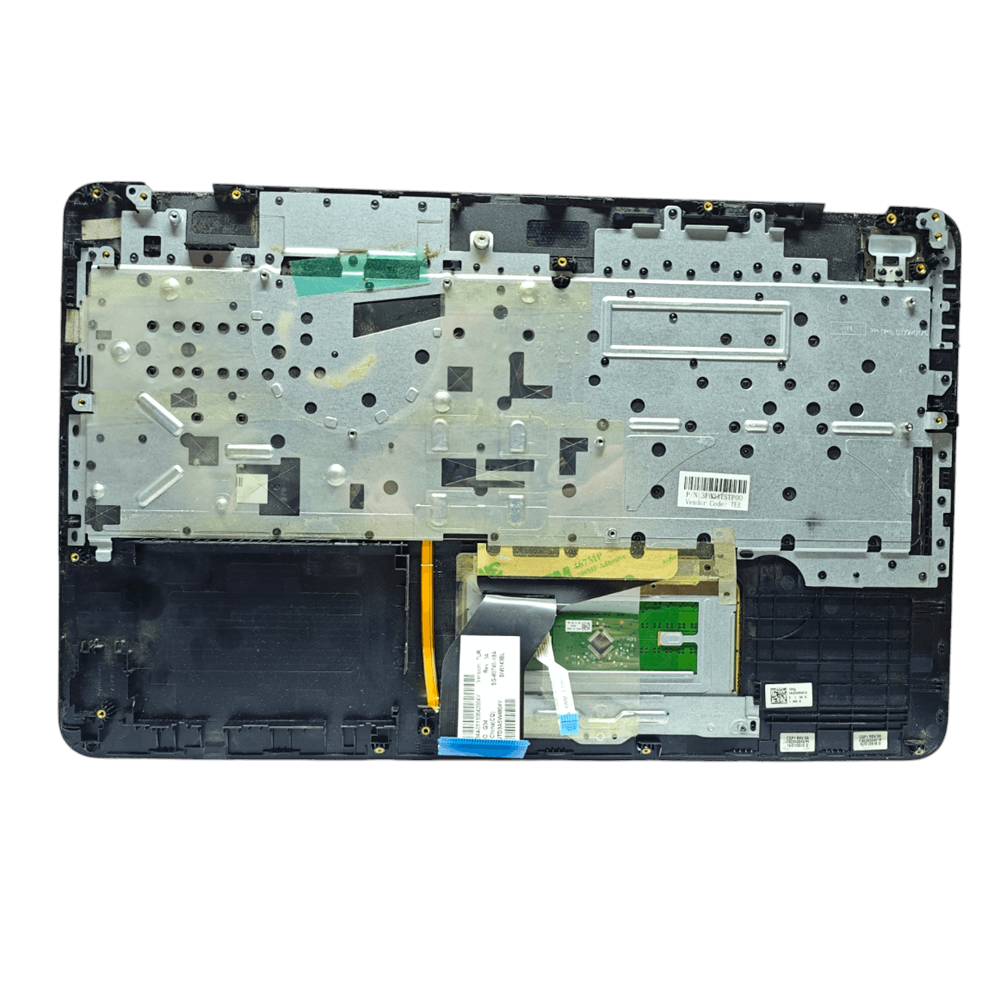 2.EL - Defolu Orjinal HP Pavilion 15-AU 15-AW TPN-Q172 TPN-Q175 Mavi Siyah Notebook Işıklı Klavyeli Üst Kasa