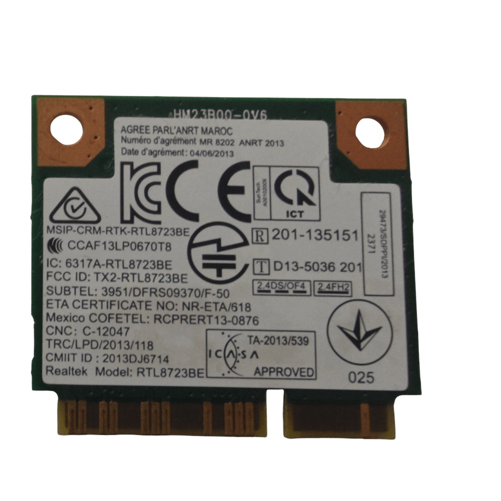 2.EL - Orjinal Lenovo Ideapad 100-15IBD 80QQ B50-50 80S2 Notebook Wifi Ağ Kartı