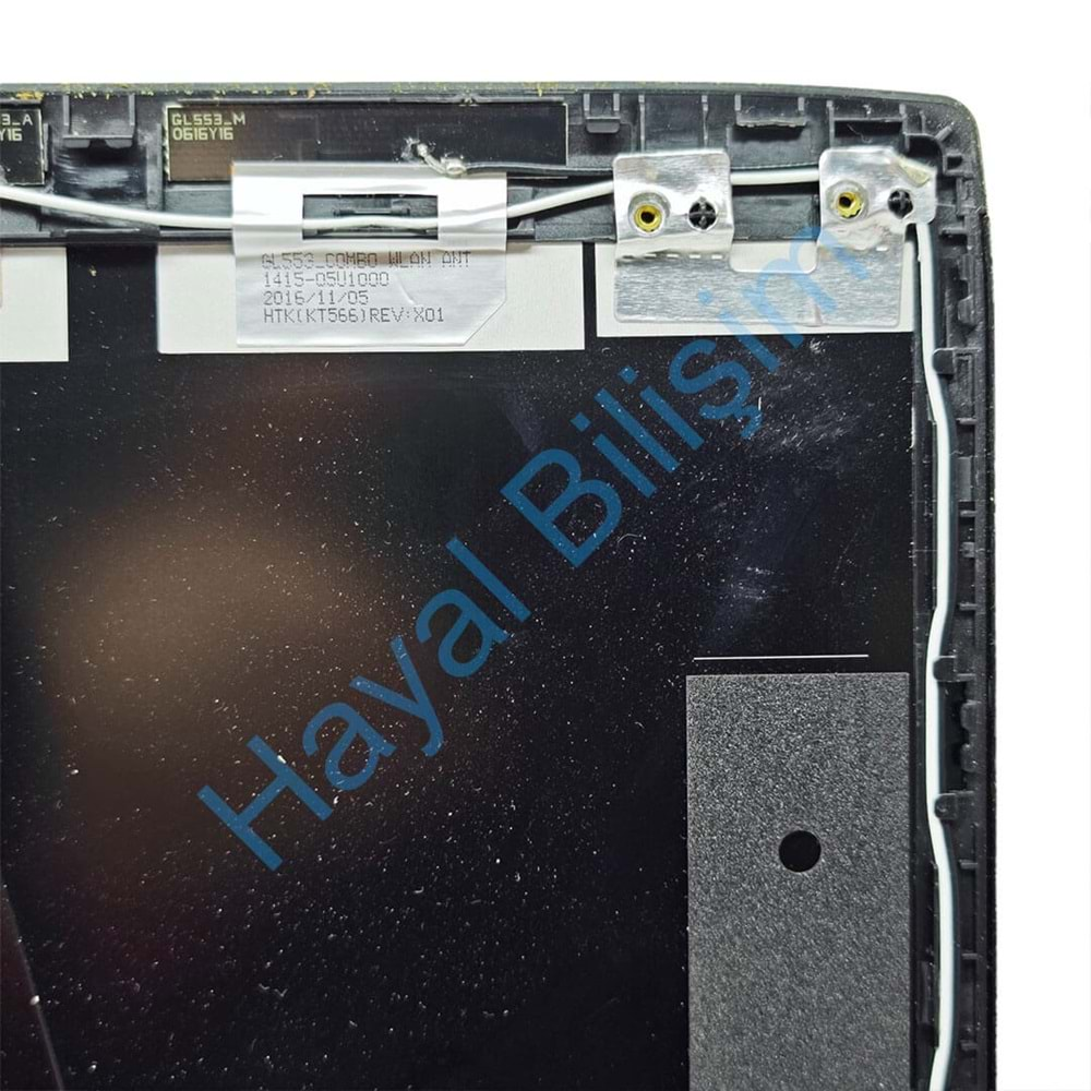 2.EL - Orjinal Asus GL553 FX553 GL553VD GL553VW GL553VE ZX53V ZX53VD ZX53VW FX53 FX553V RoG Strix KX53V Notebook Ekran Arka Kapak Lcd Cover