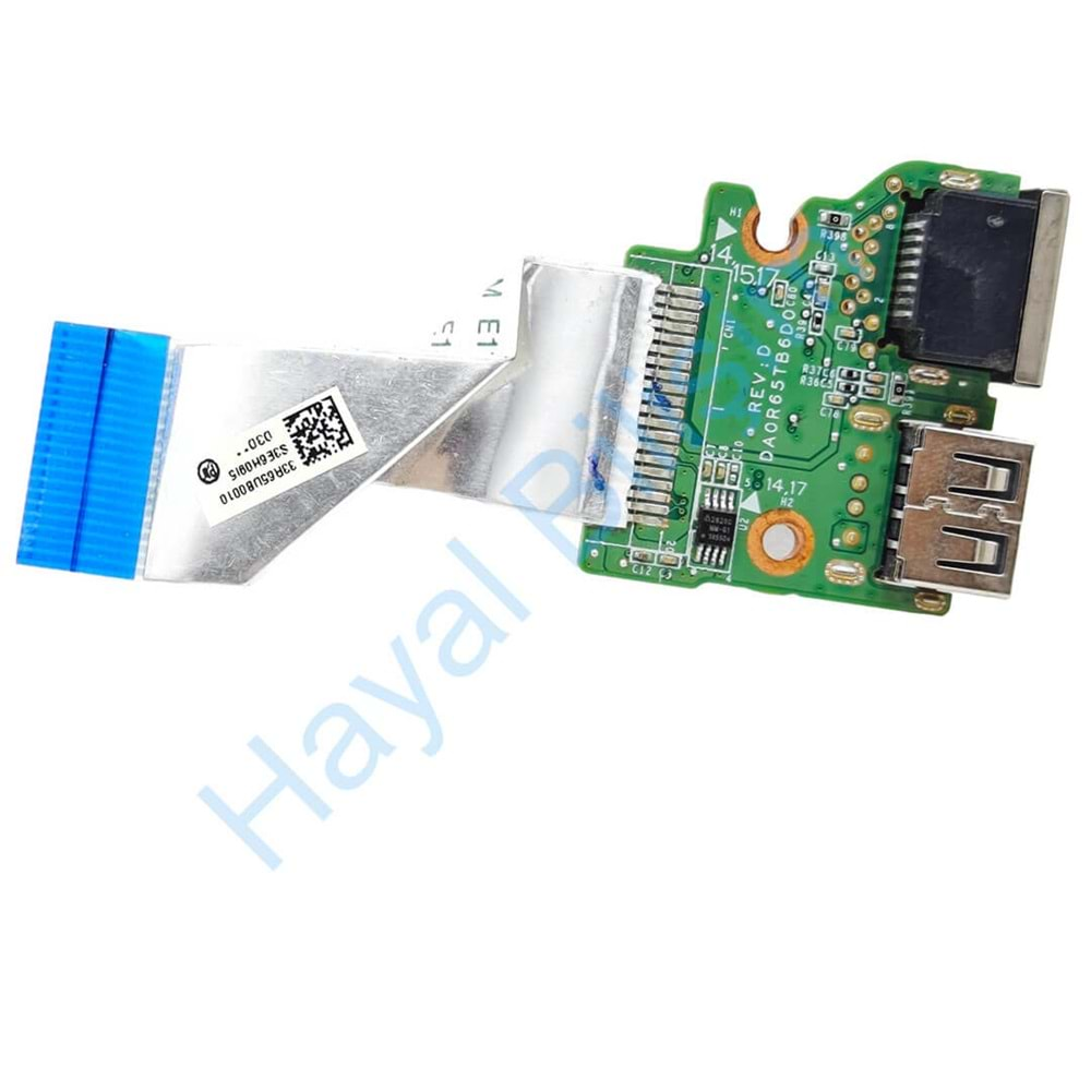 Orjinal Çıkma Hp Pavilion 14-E 15-E 17-E Notebook Usb Ethernet Soket Kart