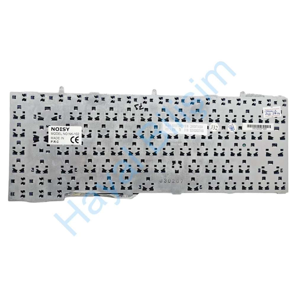 Casper Advent Clavier Mitac Packard Bell K010715V1 531020237495 TR Notebook Klavye