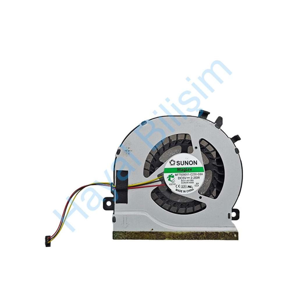 Orjinal Çıkma Samsung NP300E5E NP300E5V NP270E5E NP270E5V NP275E5E NP270E5J Notebook Cpu İşlemci Fan