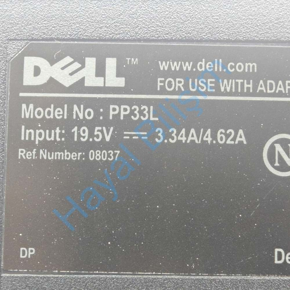 Orjinal Çıkma Dell Studio 1535 1536 1537 PP33L Notebook Alt Servis Kapak