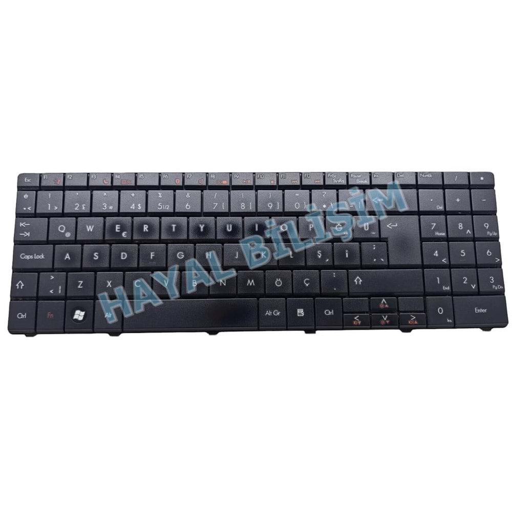 Orjinal Çıkma Packard Bell TJ65 TJ75 MS2273 MS2274 MS2285 MS2288 Türkçe Notebook Klavye