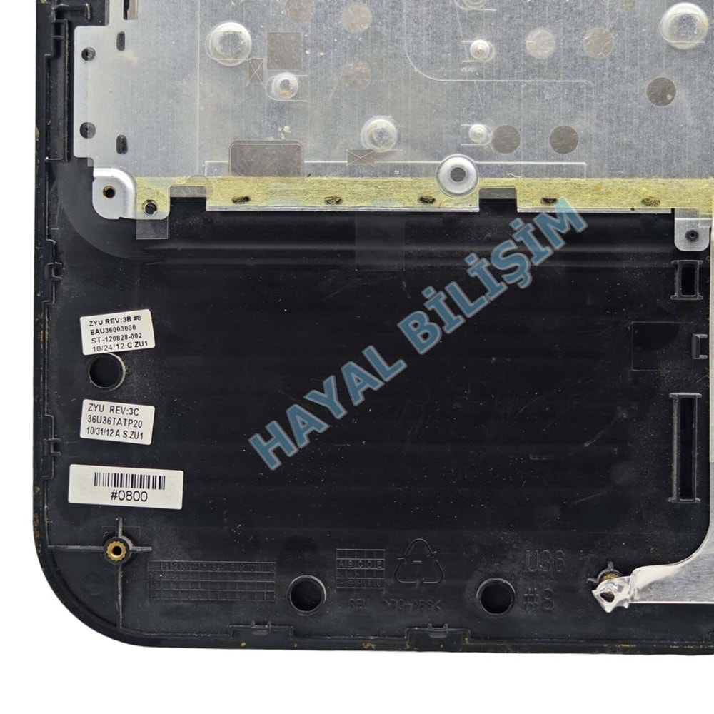 Orjinal Çıkma Hp Pavilion Sleekbook 15-B 15-B002 15-B001 Notebook Klavye Üst Kasa