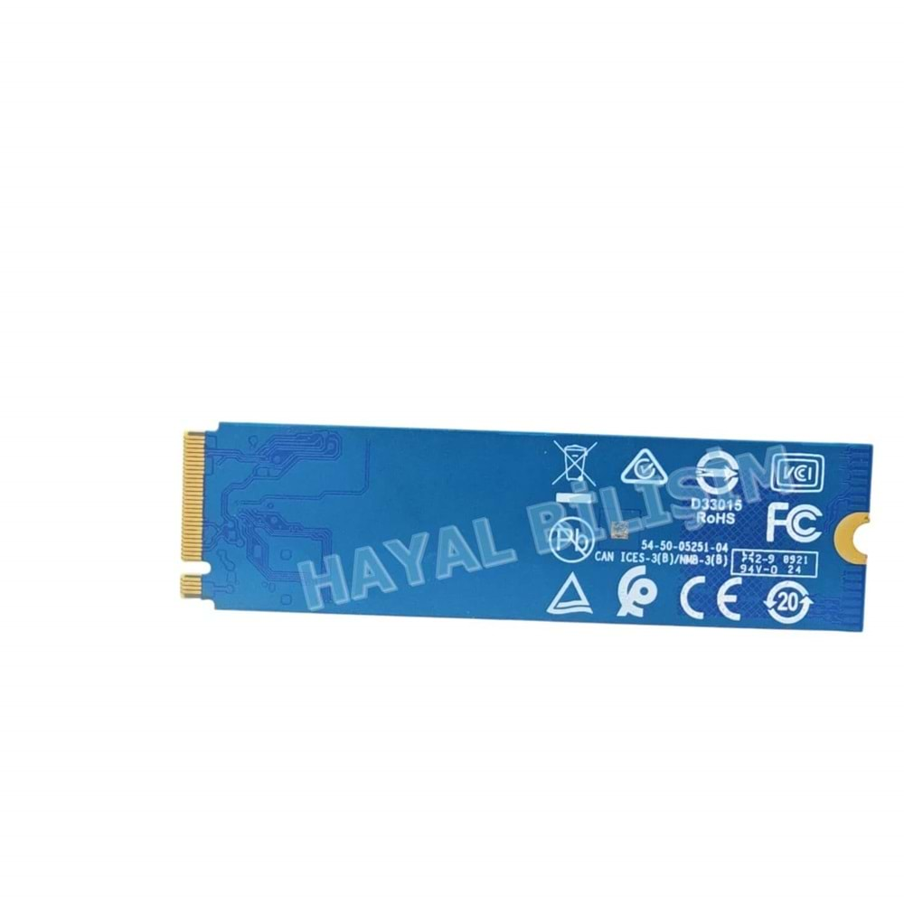 2.EL - Orjinal Western Digital Blue SN550 WDS500G2B0C PCI-Express 3.0 500 GB M.2 2280 Nvme Notebook Ssd