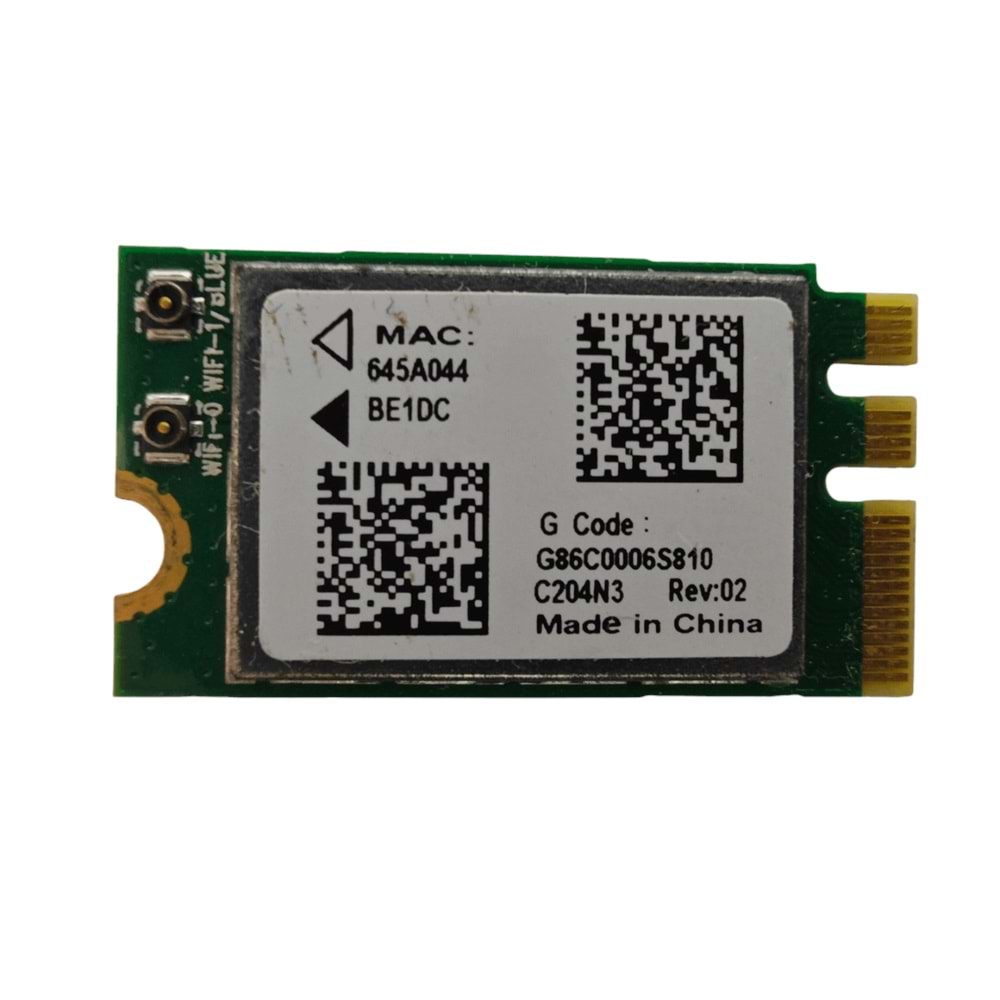 2.EL - Orjinal Qualcomm Atheros C204N3 Wifi 802.11Bgn Pci-E Notebook Wireless Wifi Ağ Kart
