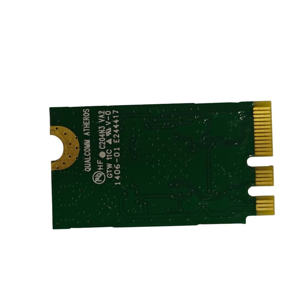 2.EL - Orjinal Qualcomm Atheros C204N3 Wifi 802.11Bgn Pci-E Notebook Wireless Wifi Ağ Kart