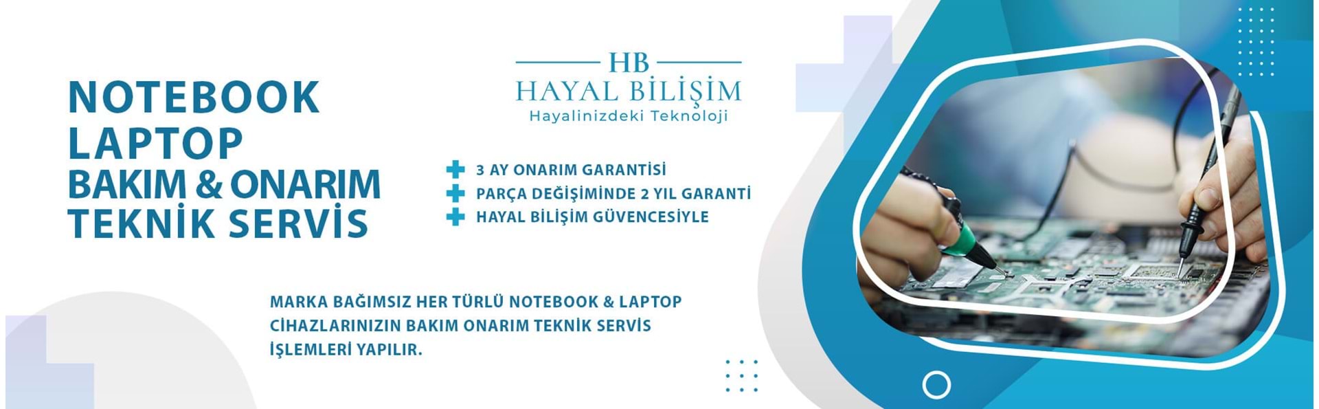 Hayal Bilişim Laptop Notebook Onarım