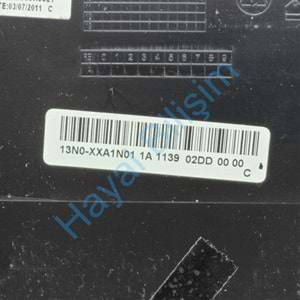 2. EL - Orjinal Casper Vestel A15 A15D A15E A15A A15FB Notebook Ekran Arka Kapak Lcd Cover