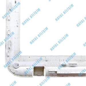 2. EL - Orjinal Toshiba Satellite C50D-A C55D-A Notebook Beyaz Ekran Ön Çerceve Lcd Bezel - H000046910