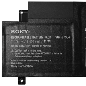 2.EL - Orijinal Sony Vaio Fit SVF14A Fit SVF15A 11.1V 3650mAh Notebook Batarya