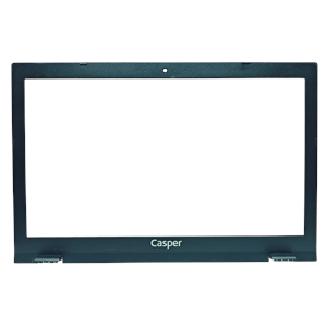 2.EL - Orjinal Casper F15 F15K F600 F650 F700 F750 F800 F850 Notebook Ekran Arka Kapak Lcd Cover Ön Çerçeve Lcd Bezel