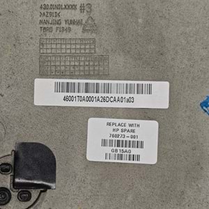 2.EL - Orjinal Hp EliteBook Folio 1040 G1 1040 G2 Notebook Alt Kasa