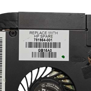 2.EL - Orjinal Hp Elitebook Folio 1040 G1 10140 G2 Notebook Bakır Soğutucu Cpu Fan