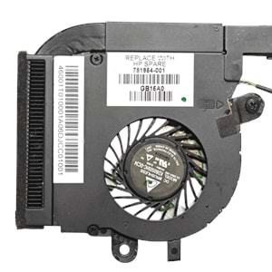 2.EL - Orjinal Hp Elitebook Folio 1040 G1 10140 G2 Notebook Bakır Soğutucu Cpu Fan