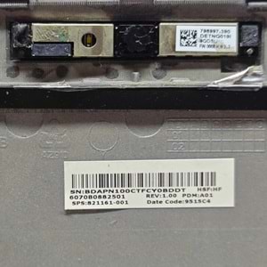 2.EL - Orjinal Hp Elitebook 840 G3 840 G4 Notebook Ekran Arka Kapak Lcd Cover