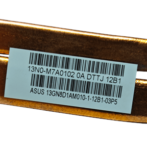 2. EL - Orjinal Asus K55V K55VD K55VJ K55VM K55VS Notebook Ekran Kartlı Bakır Soğutucu